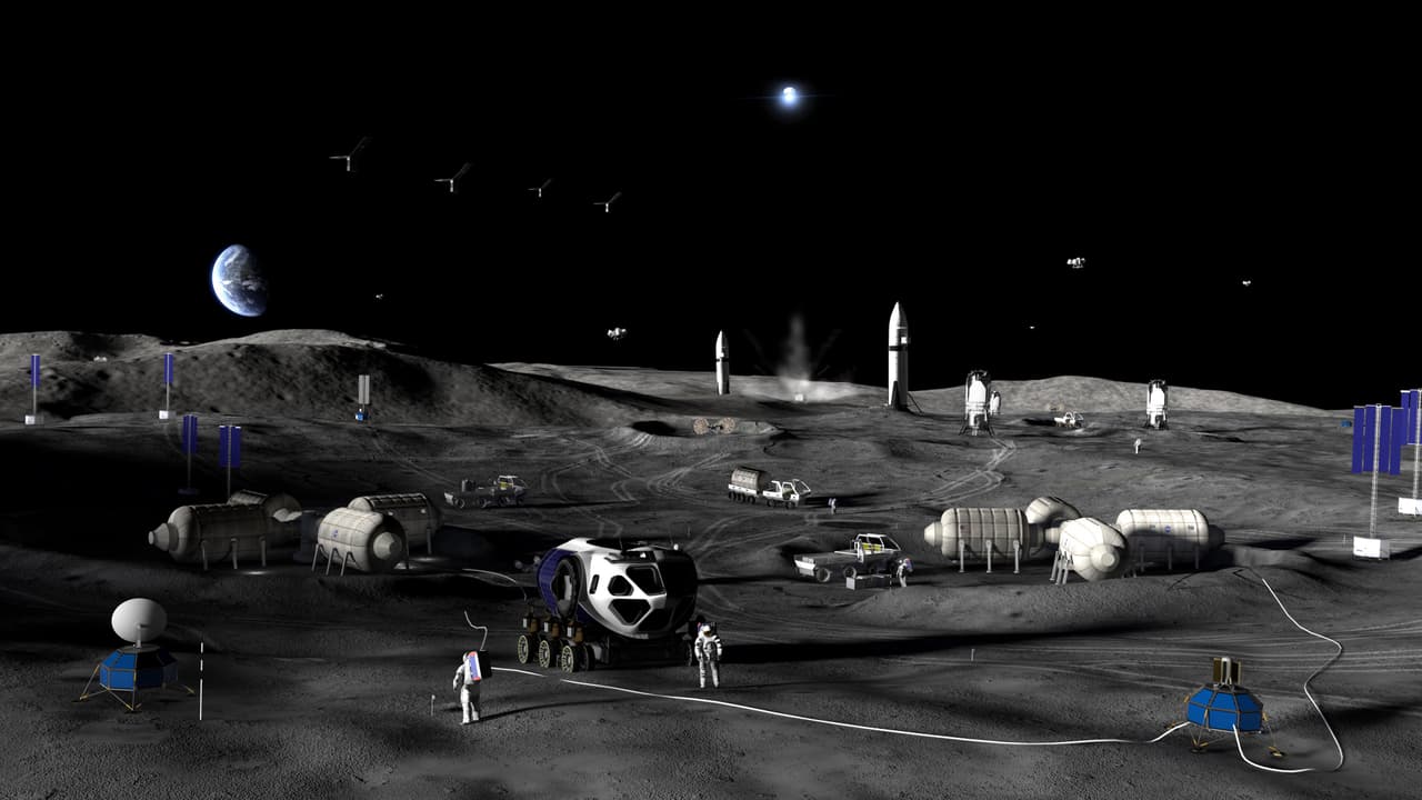La NASA revela plan para construir una colonia humana en la Luna