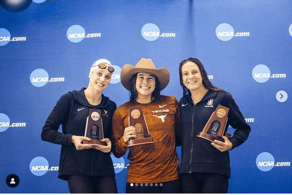 Captura de pantalla tomada del Instagram de Erica Sullivan el 1° de abril de 2022.