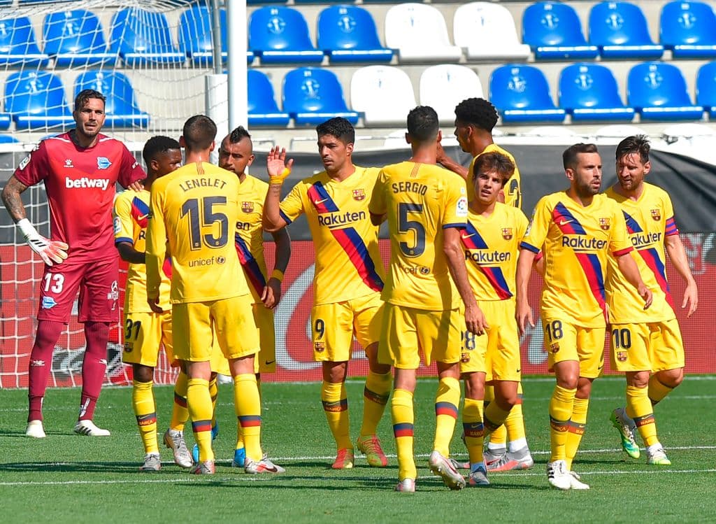 Barcelona goleó al Alavés al cierre de La Liga | Ansu Fati, Lionel Messi, Luis Suárez y Nelson Semedo se sirvieron con la ‘cuchara grande’ en el Mendizorroza.