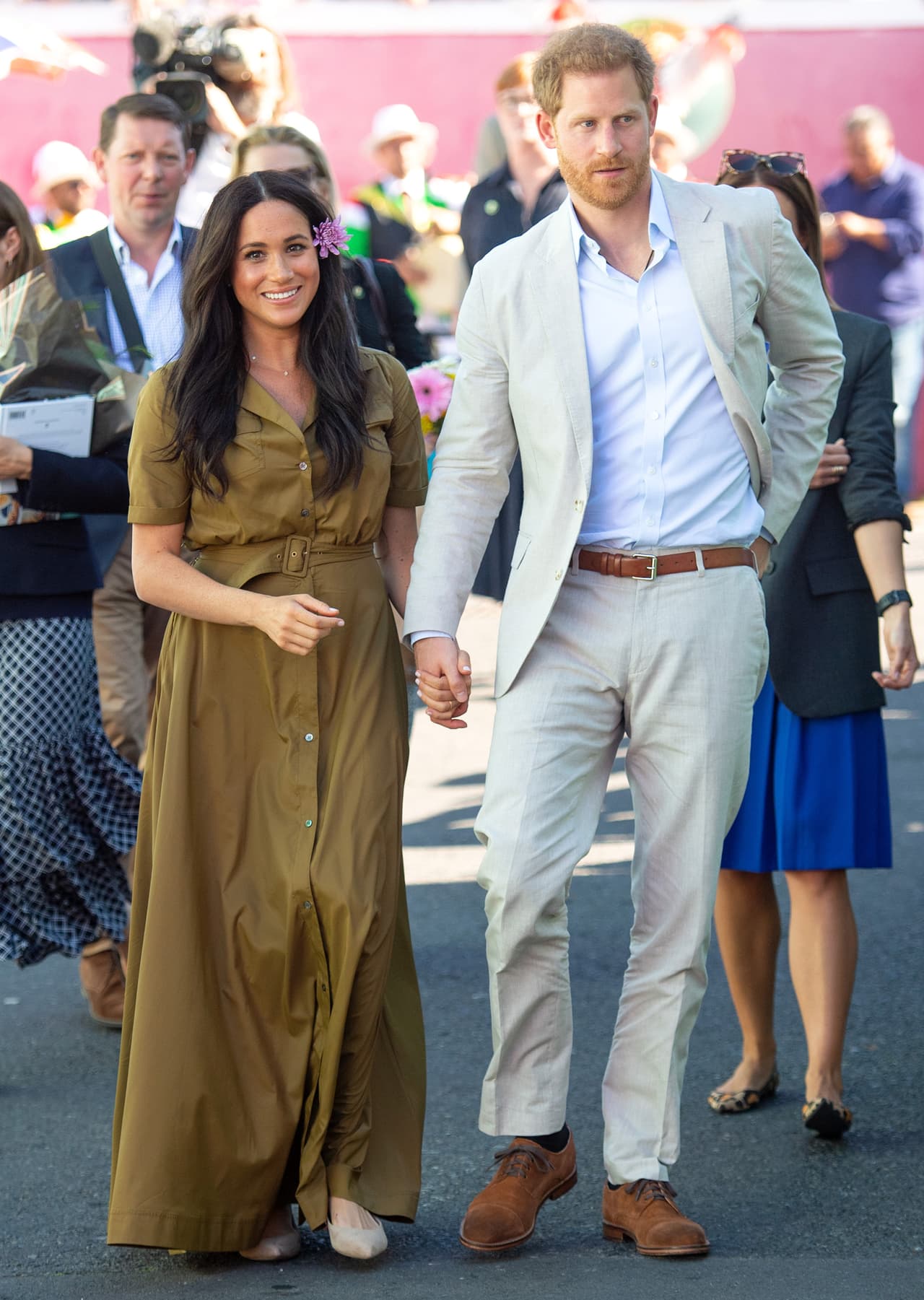 El príncipe Harry y Meghan Markle se encuentran en una gira de 10 días por el continente africano, viaje que emprendieron en compañía de su hijo Archie.