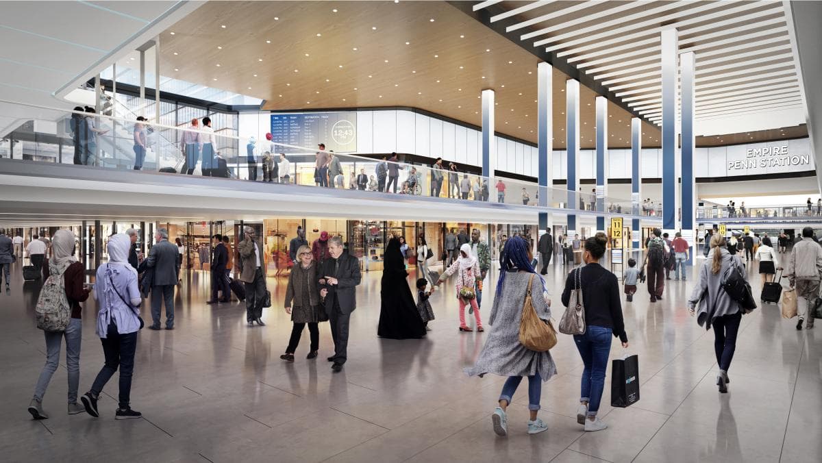 Según 
<a href="https://new.mta.info/system_modernization/penn-station-reconstruction" target="_blank">un comunicado</a>, la Autoridad de Transporte Metropolitano, Amtrak y NJ TRANSIT están trabajando juntos para establecer un marco que unifique los vestíbulos de las distintas compañías ferroviarias en un espacio abierto y luminoso de última generación a través de dos enfoques fundamentales: una alternativa de dos niveles y otra de un solo nivel.
