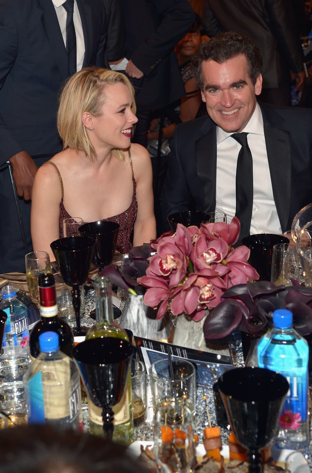 Rachel McAdams no paró de platicar.