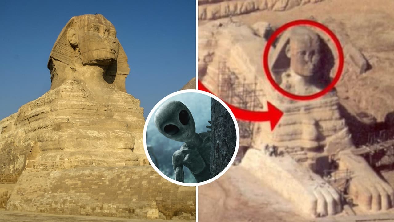Muestran cómo sería la ‘verdadera’ Gran Esfinge y en TikTok surgen locas teorías: “Fueron aliens”