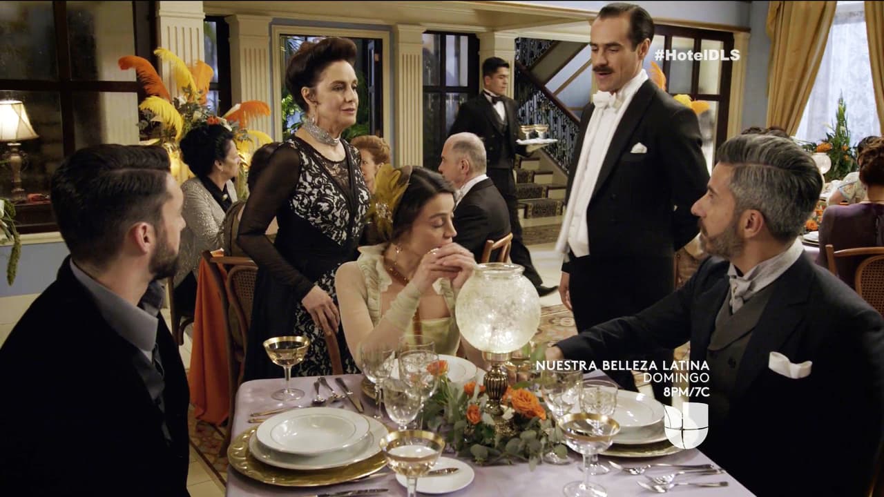 ¿Regresaste al Gran Hotel para vengarte? Y no lo hiciste sola, te acompaña el hermano de don Rómulo.