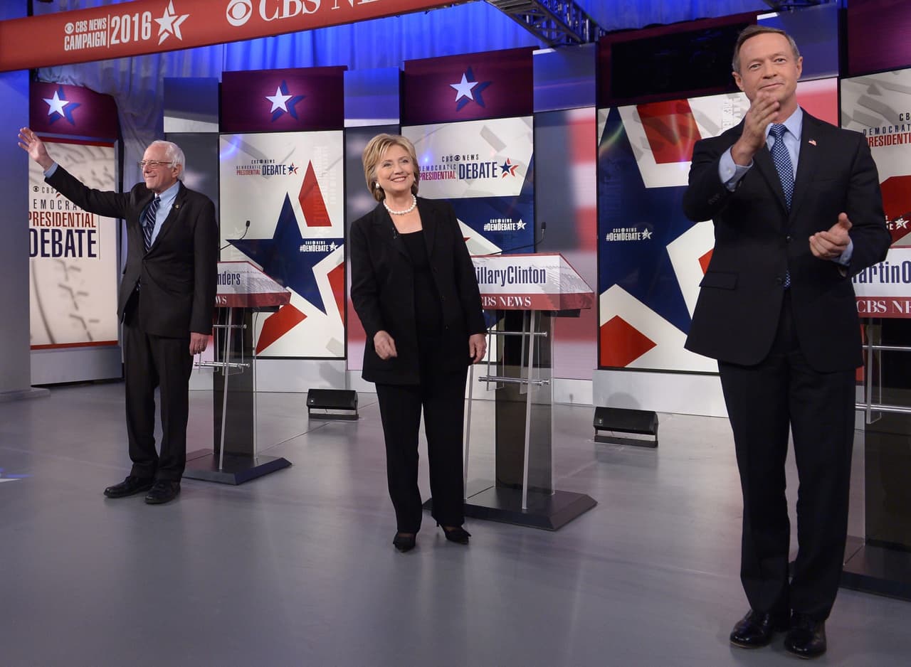 Precandidatos democrátas critican el debate republicano en redes sociales  