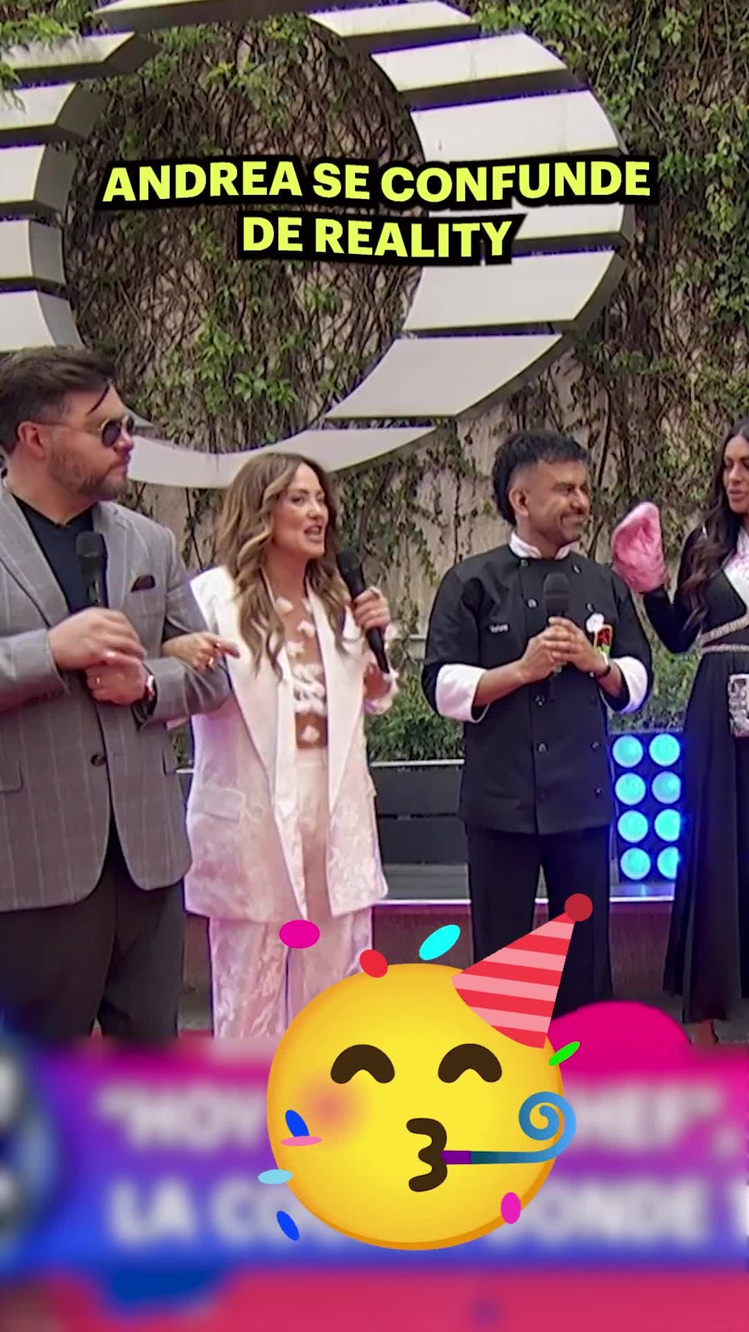 Andrea SE CONFUNDE de reality