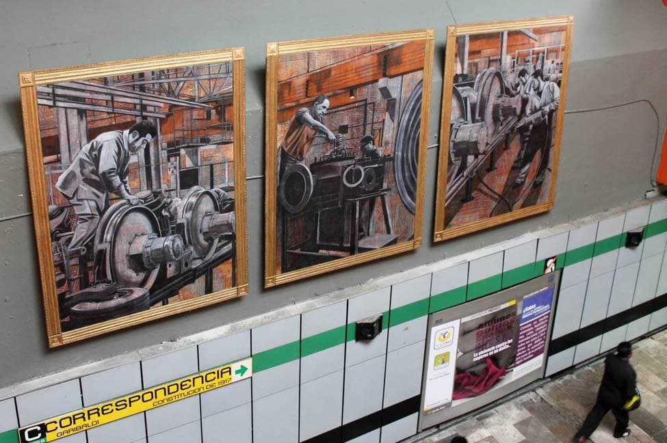 El artista originario de Pensilvania reúne en la exposición Urban Art Show a un grupo de muralistas latinoamericanos que han plasmado su obra en las calles del mundo.