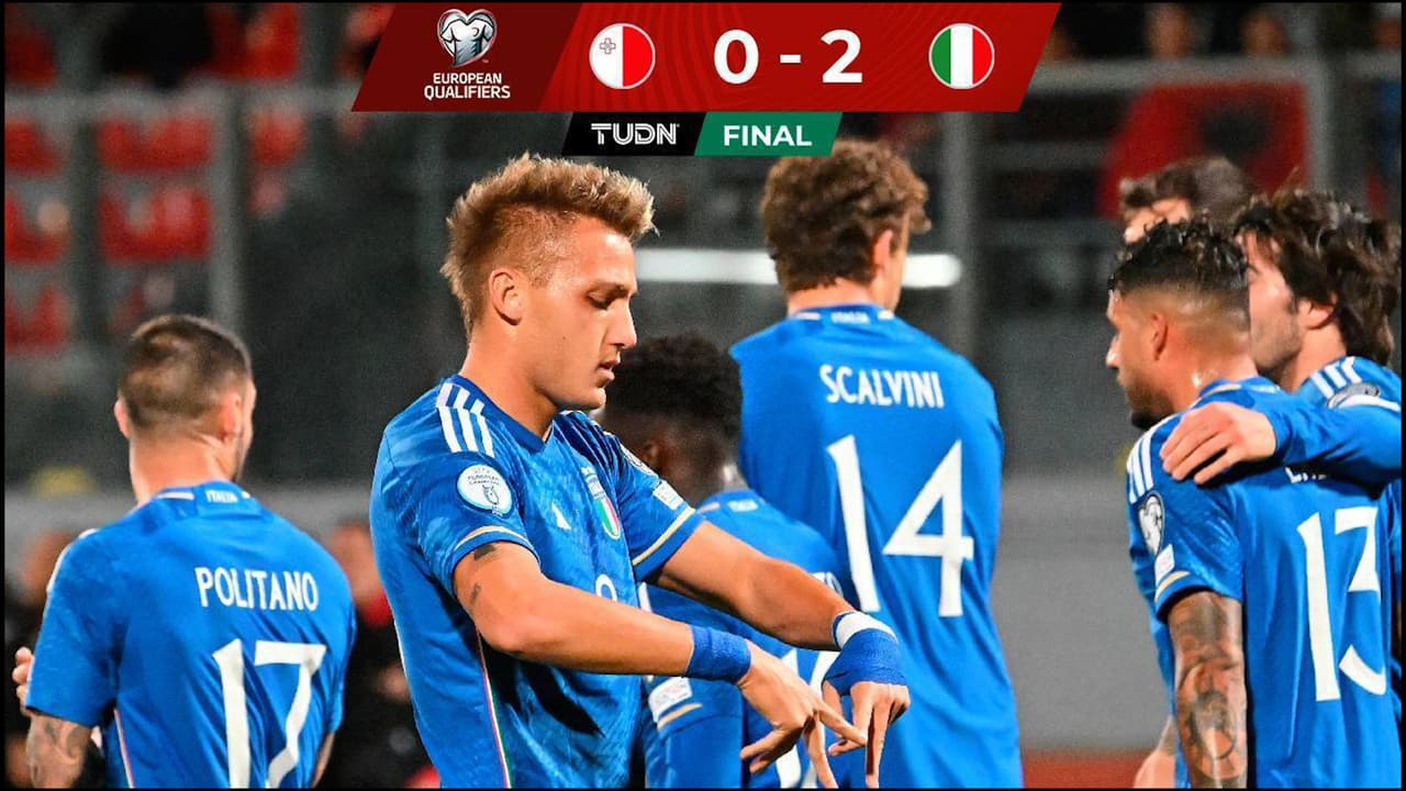 Italia suma primera victoria en la Eliminatoria rumbo a la Euro 2024