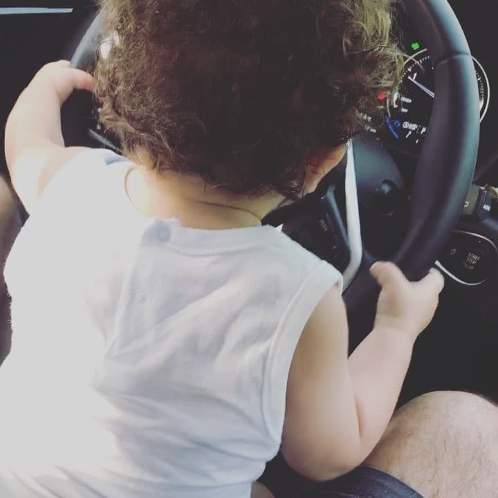 A través de su redes sociales, la actriz colombiana suele compartir imágenes de su primogénito.