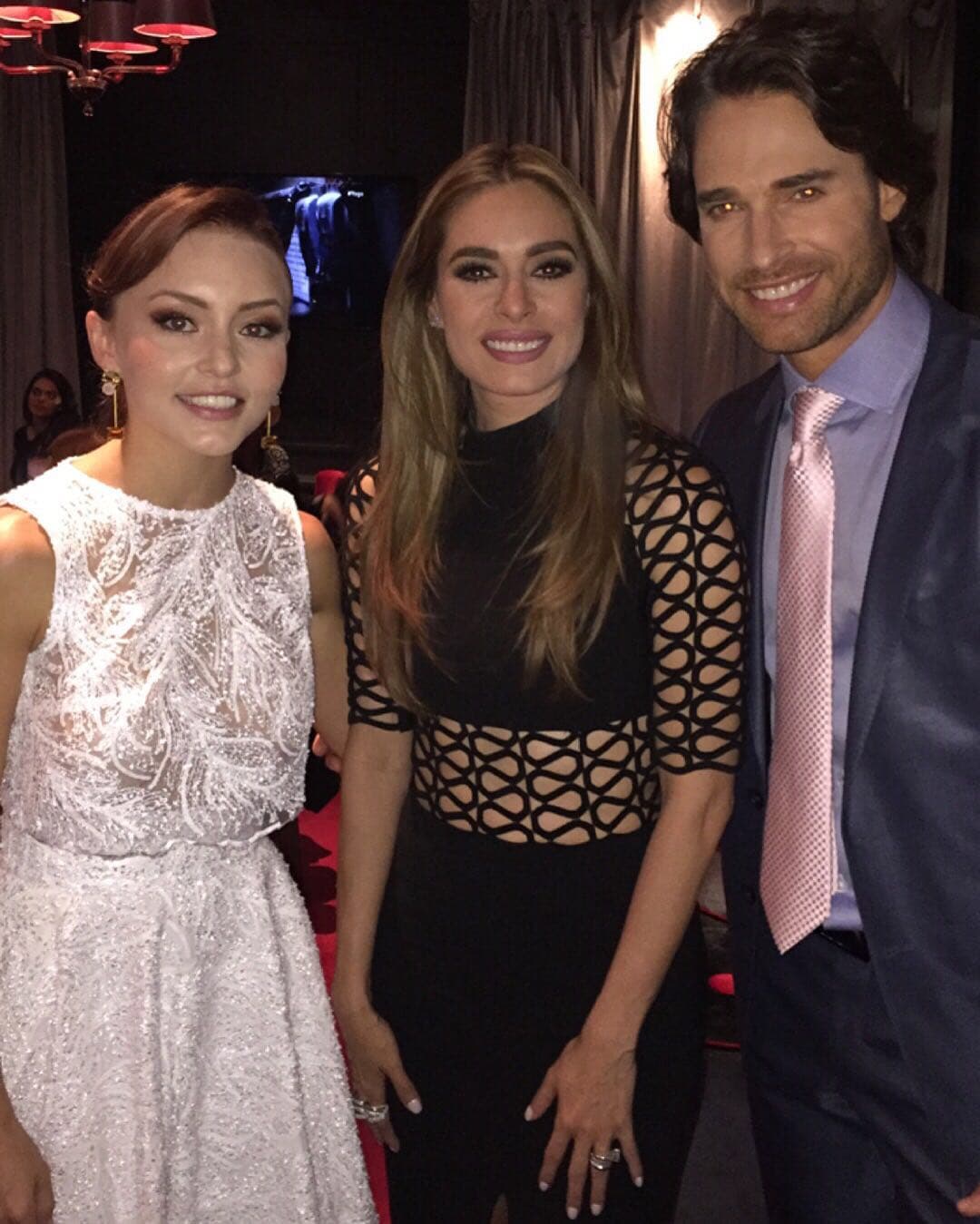 Gali con una de las parejas más famosas.