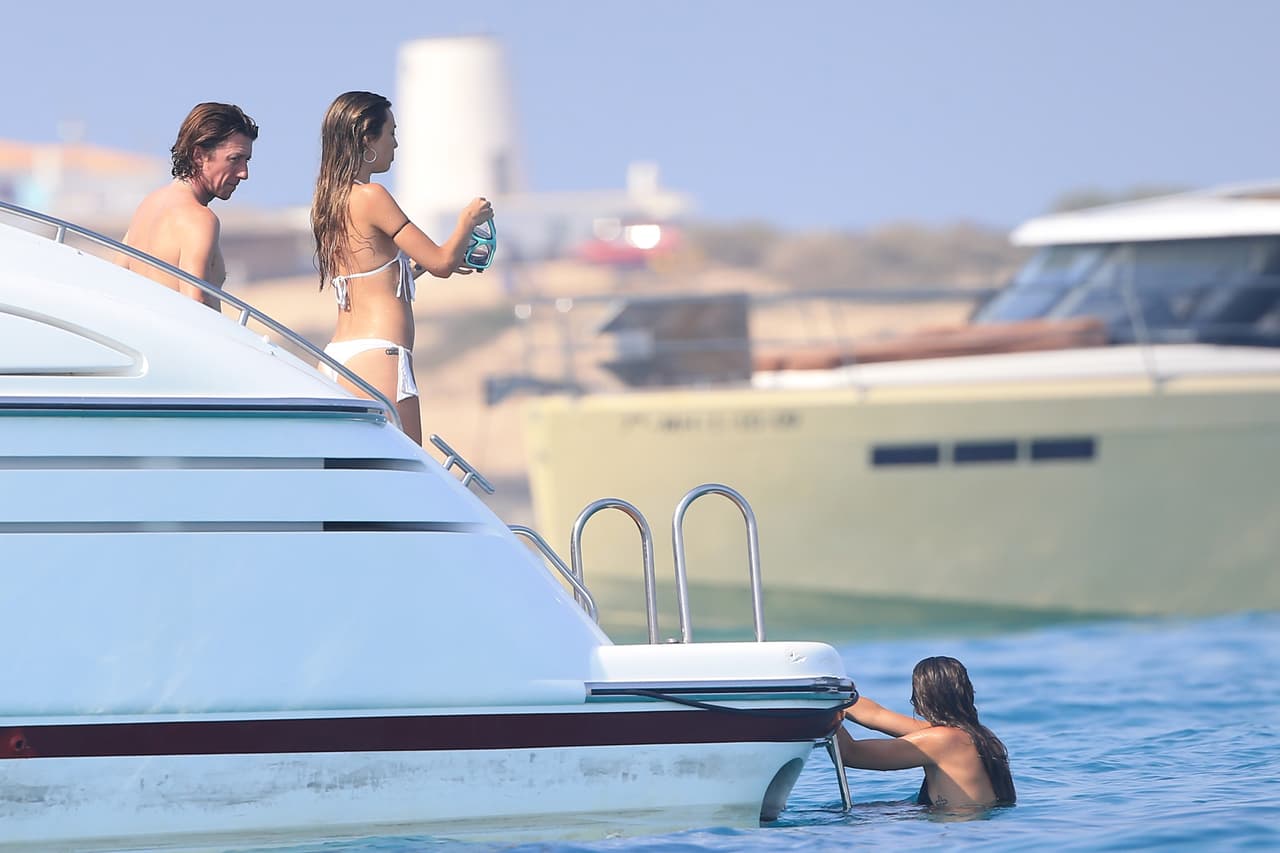 Viajó unos días a Ibiza para disfrutar del clima.