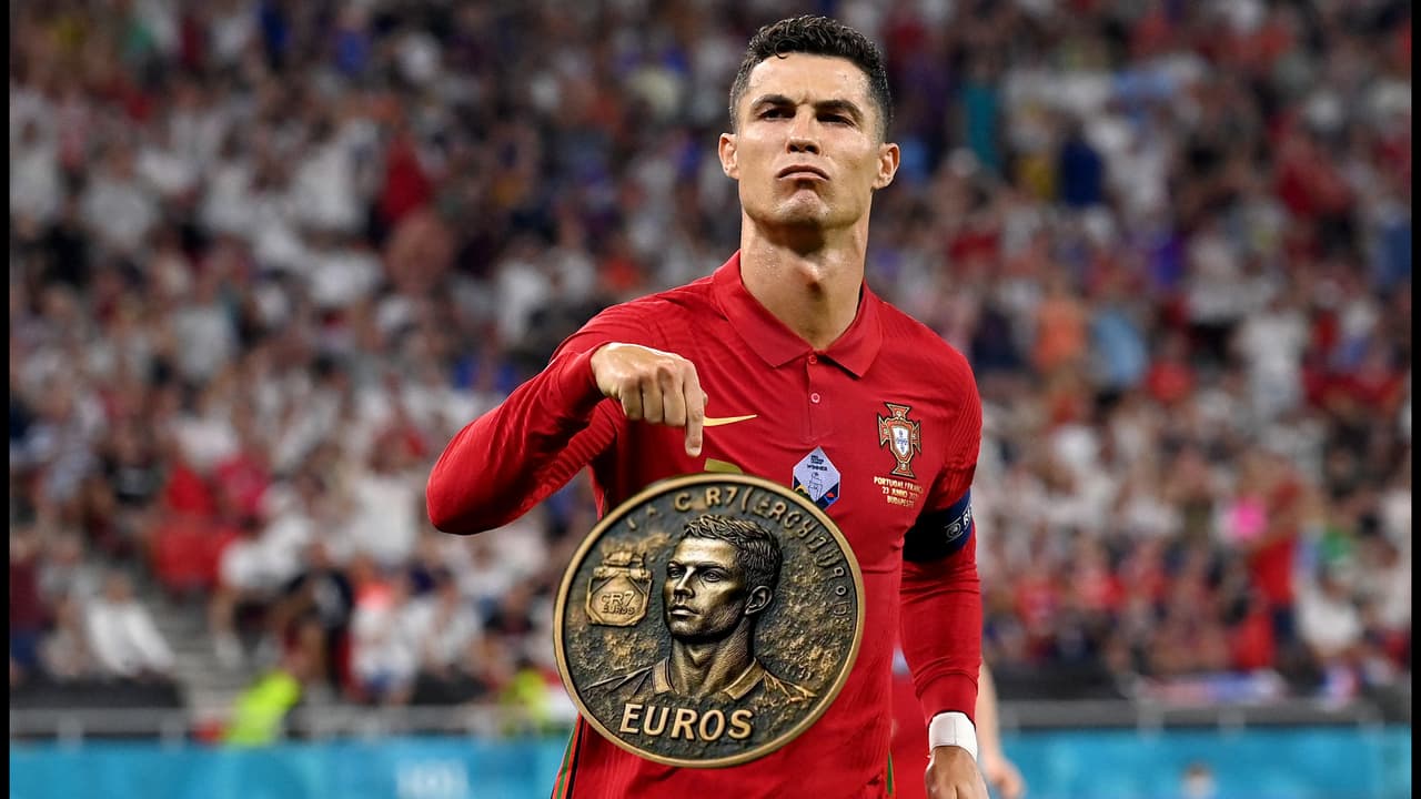 Cristiano Ronaldo puede tener una moneda en Portugal como homenaje