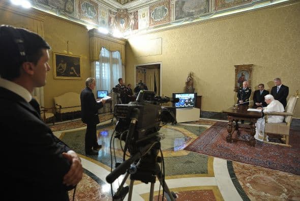 "Desde aquí no se ven las fronteras", le respondió el comandante Mark Kelly.