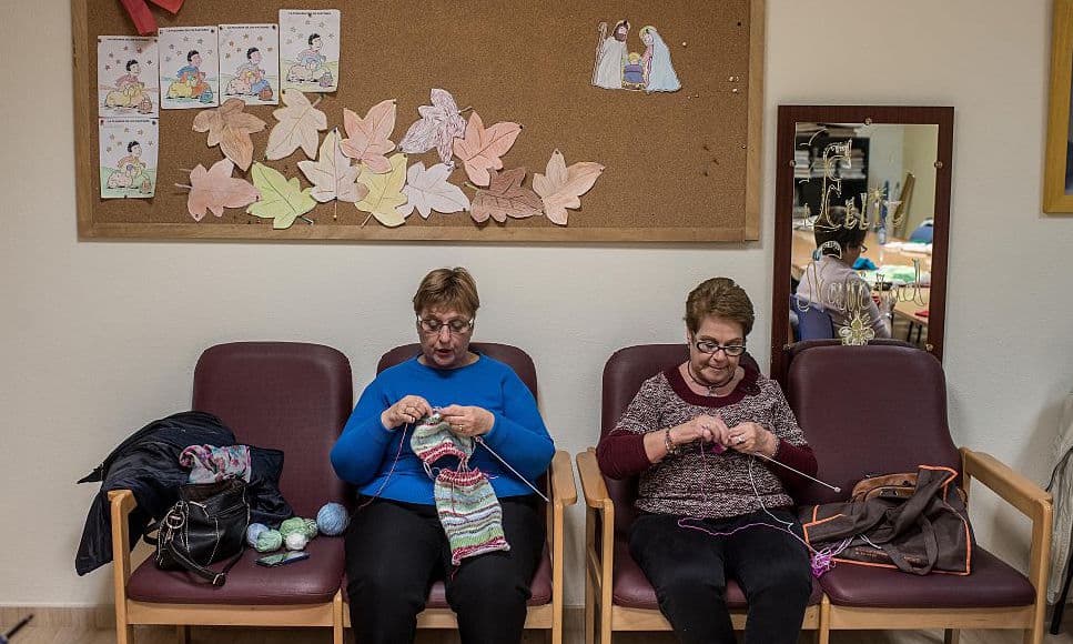Mujeres mayores españolas