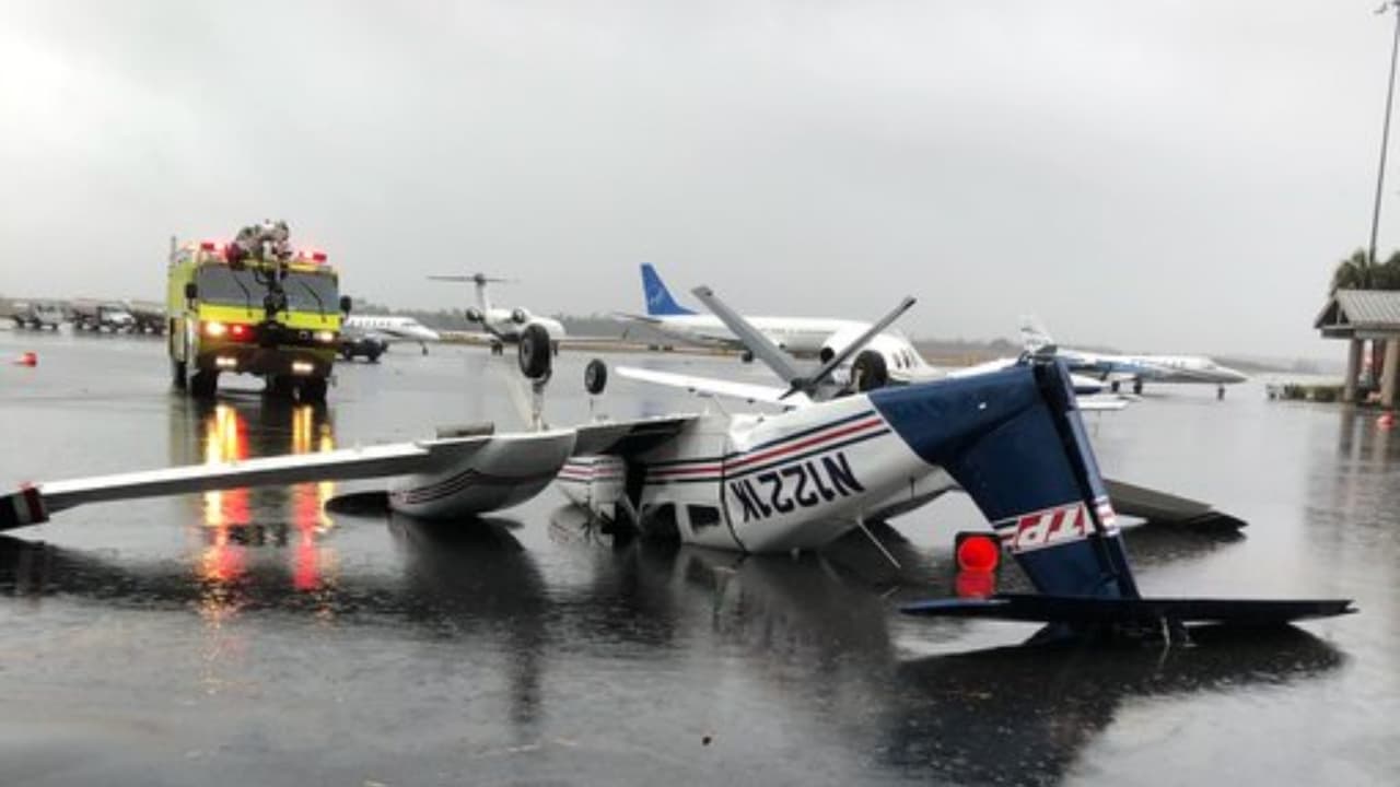 Tornado ocasiona apagón y daños en Tallahassee: cierran el aeropuerto
