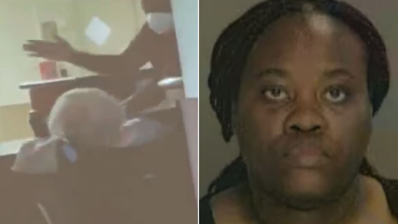 Empleada de asilo da cachetadas a abuela con demencia de 92 años y la graban en Darby