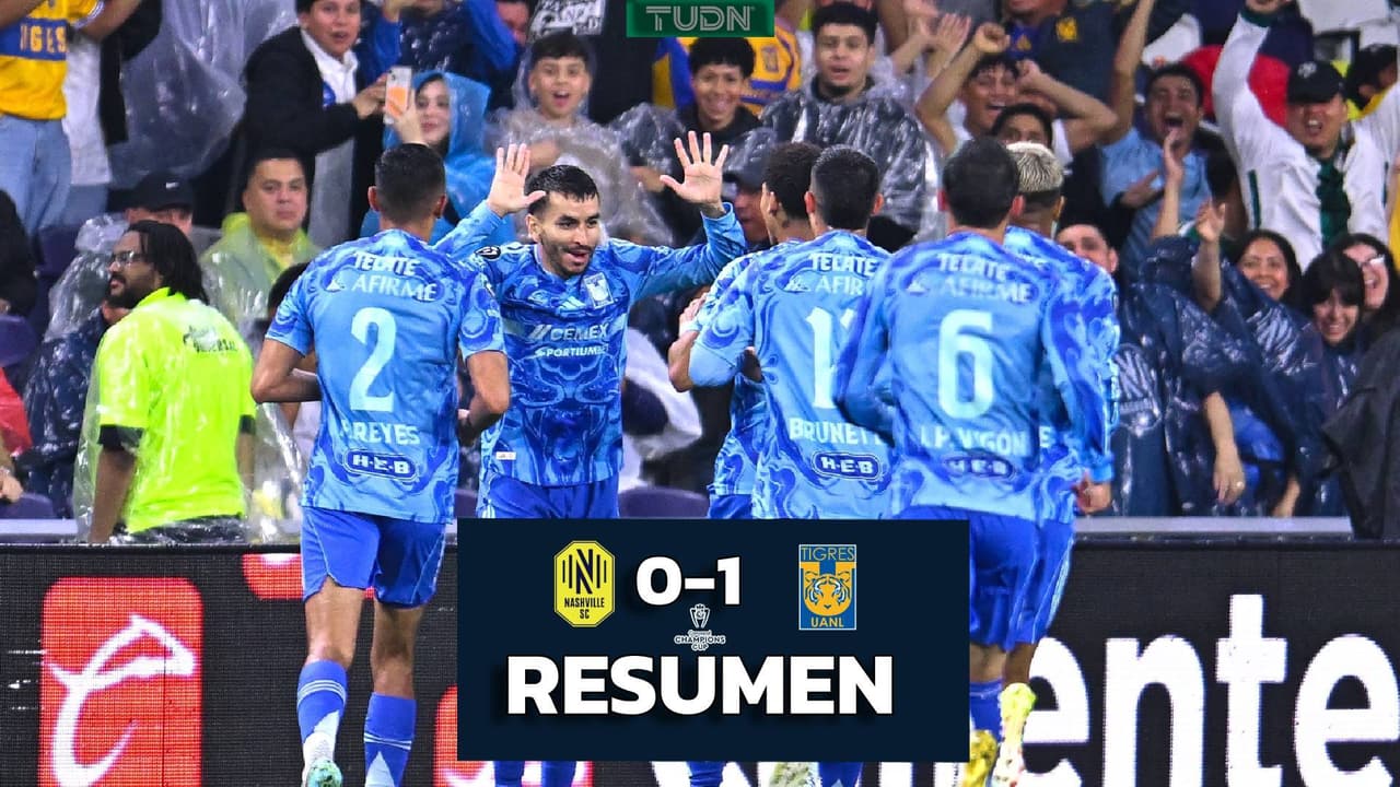 Resumen | Tigres tiene medio pie en la final de la Concacaf Champions Cup