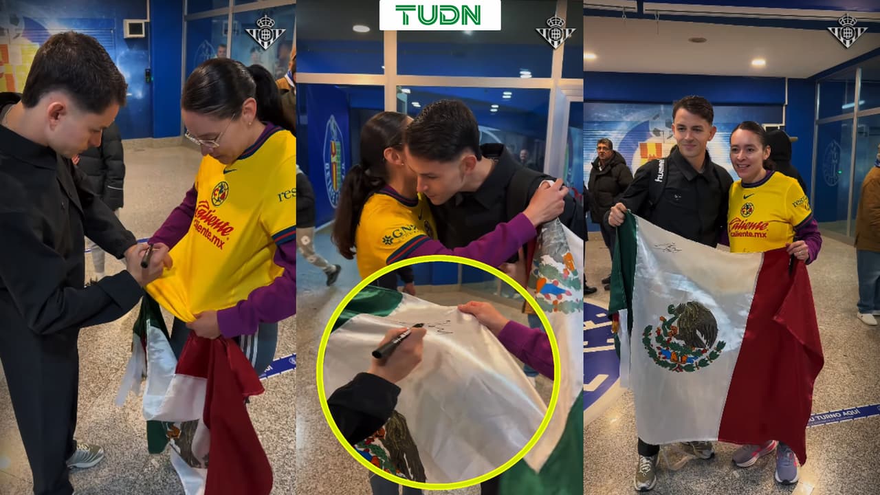 El gran gesto de Álvaro Fidalgo con aficionada mexicana en España