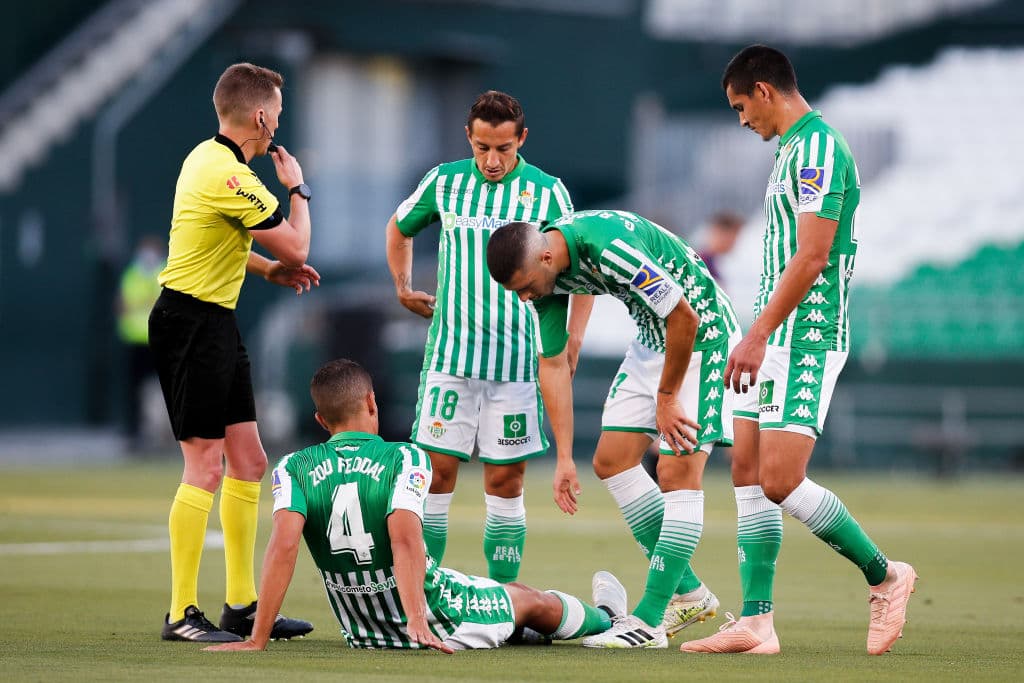 La primera oportunidad clara para Osasuna llegó hasta el 41’, cuando pusieron un balón en el centro del área, pero no llegó el remate.