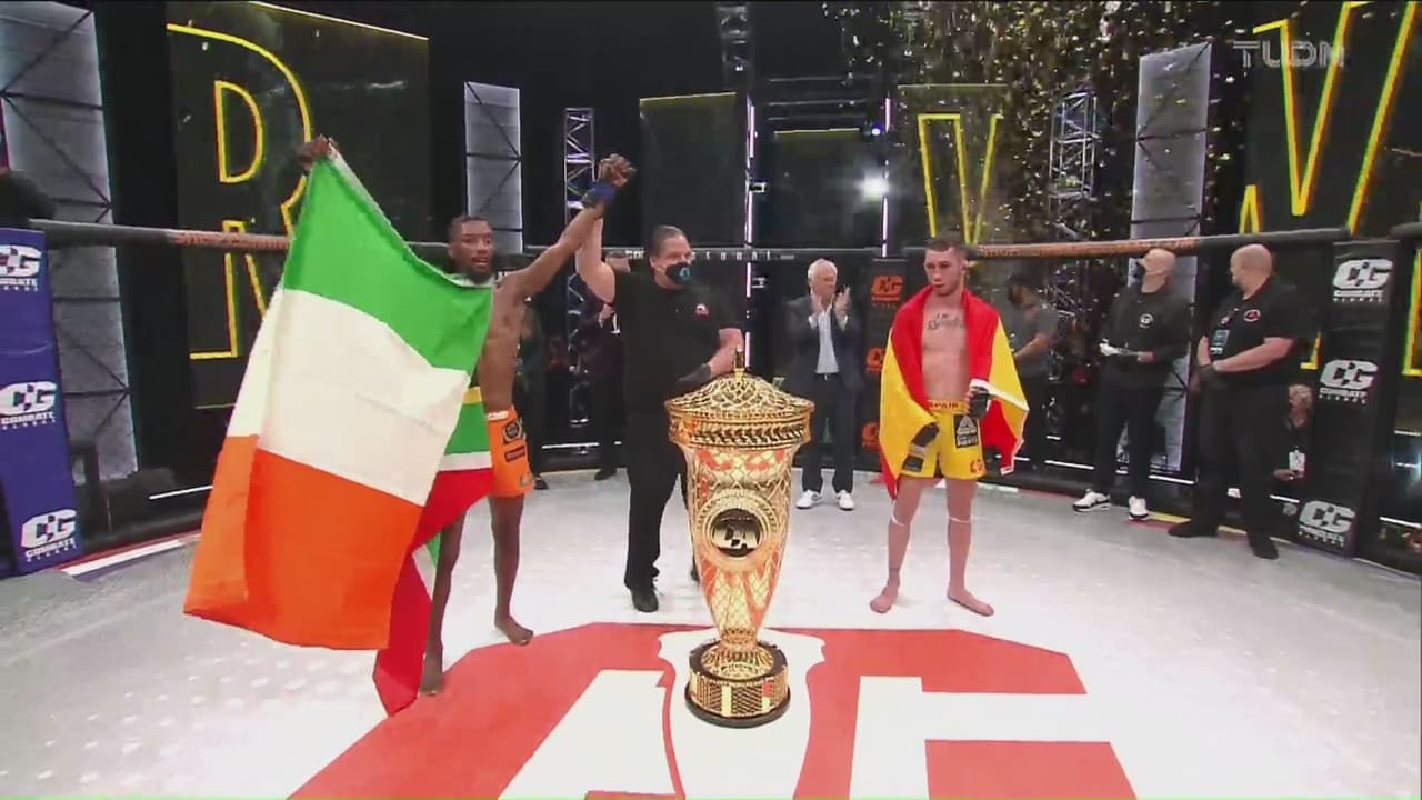 Frans Mlambo se lleva la Copa Combate en Combate Global