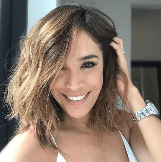 Nuestra conductora está estrenando corte y color de cabello, para darle la bienvenida al verano.