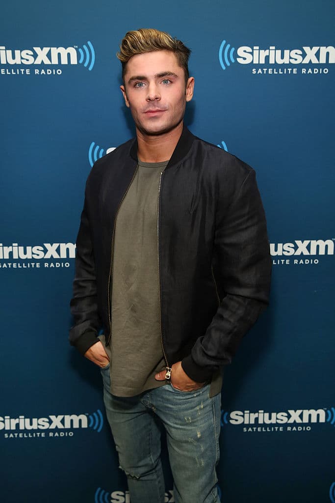NEW YORK, NY - MAY 18: Actor Zac Efron participates in SiriusXM's 'Town Hall' with the cast of 'Neighbors 2' at SiriusXM Studios on May 18, 2016 in New York, New York. (Photo by Cindy Ord/Getty Images for SiriusXM)