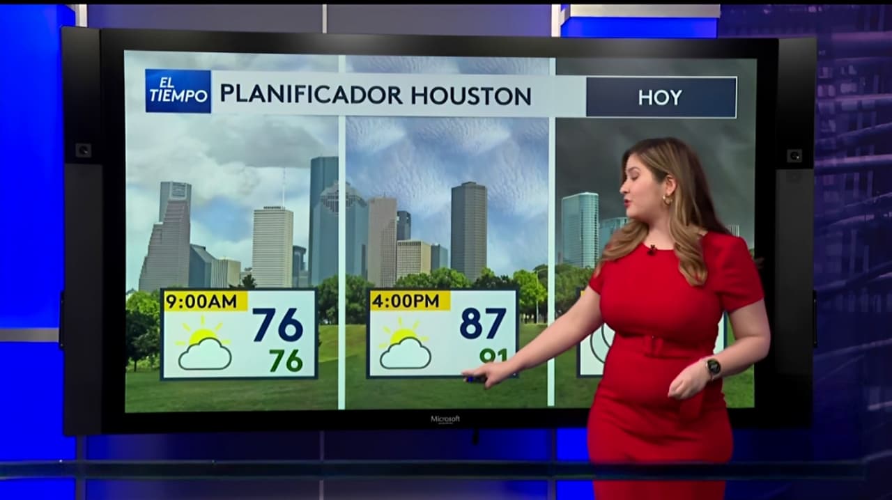 Pronóstico del tiempo hoy en Houston: Día cálido con humedad; el termómetro alcanzará 87°F