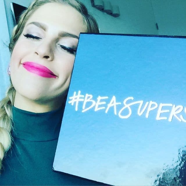 Daniela Di Giacomo también está feliz en Las Vegas.