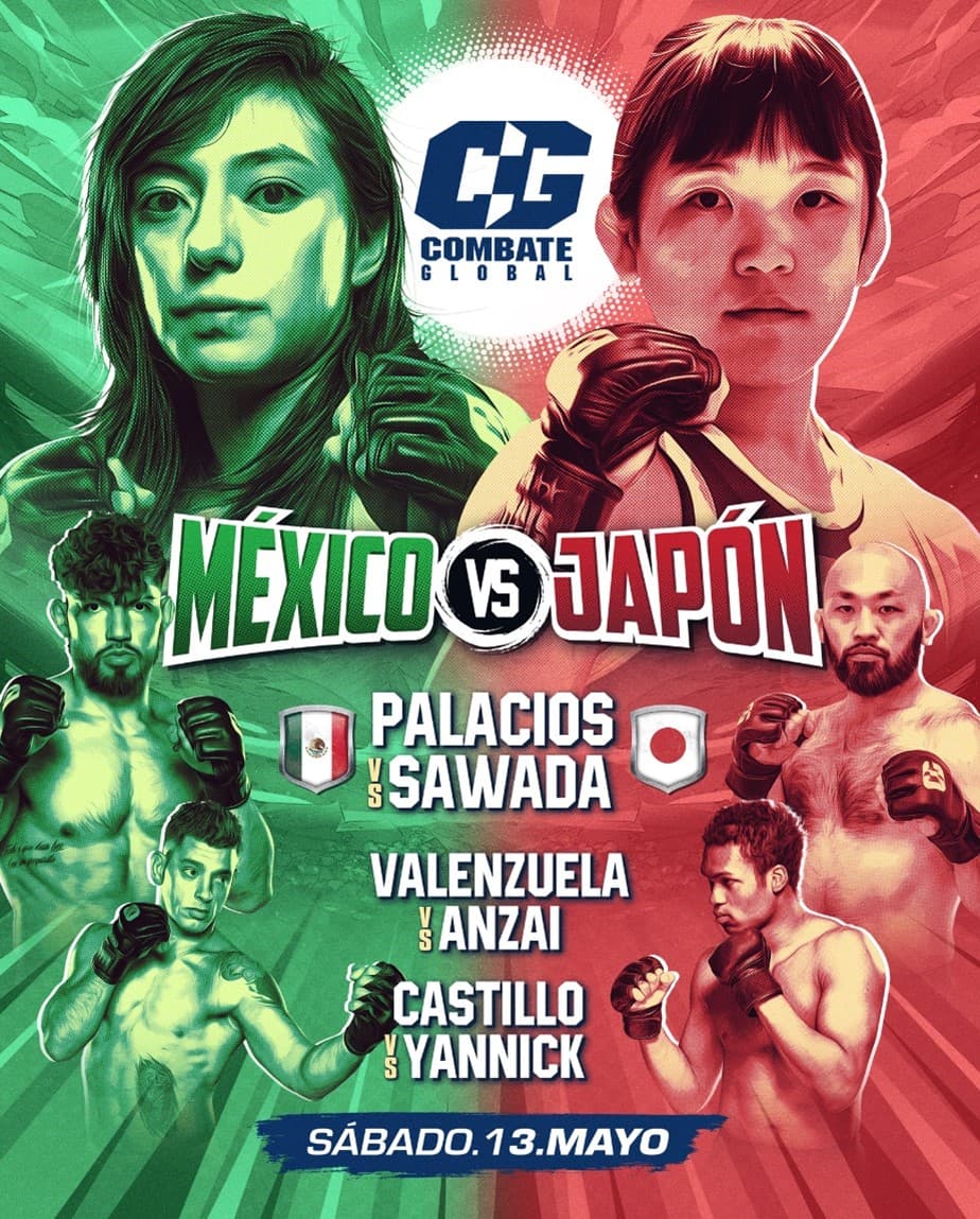 Combate Global tendrá función estelar de México contra Japón 