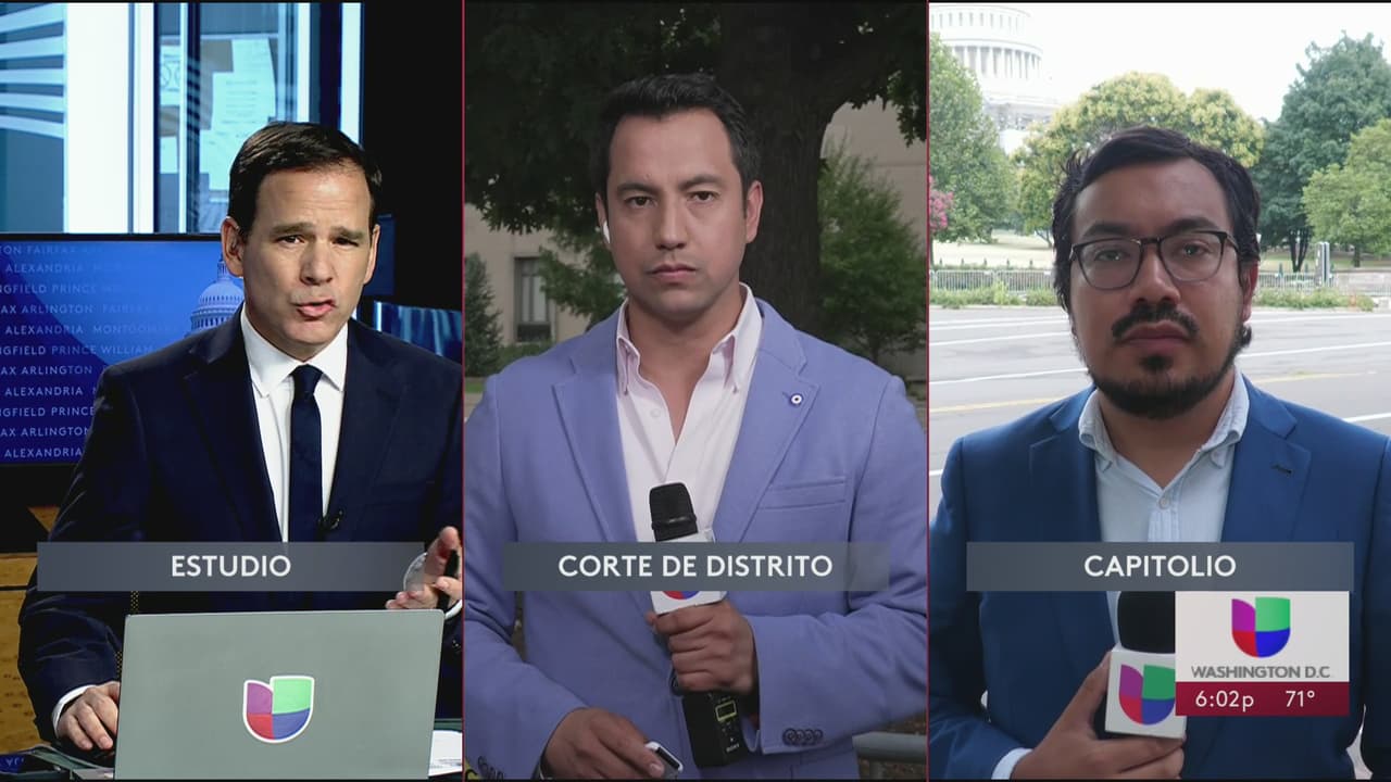 Día histórico en DC: la comparecencia de Donald Trump ante la corte