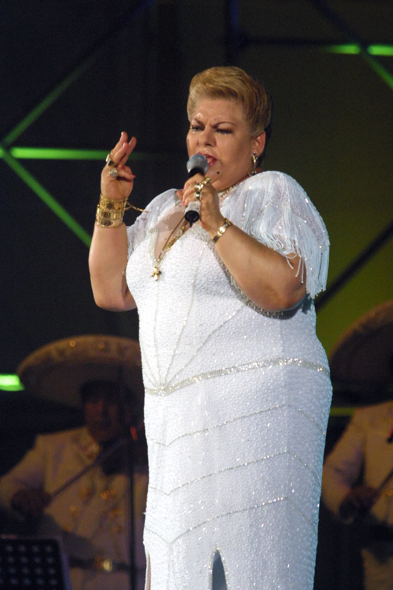 En el próximo show la veremos como la cantante mexicana Paquita la del Barrio.