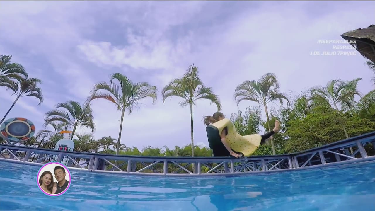 Y no fue una, sino dos las caídas que sufrió y al final, ni con todo el esfuerzo, lograran superar este reto.