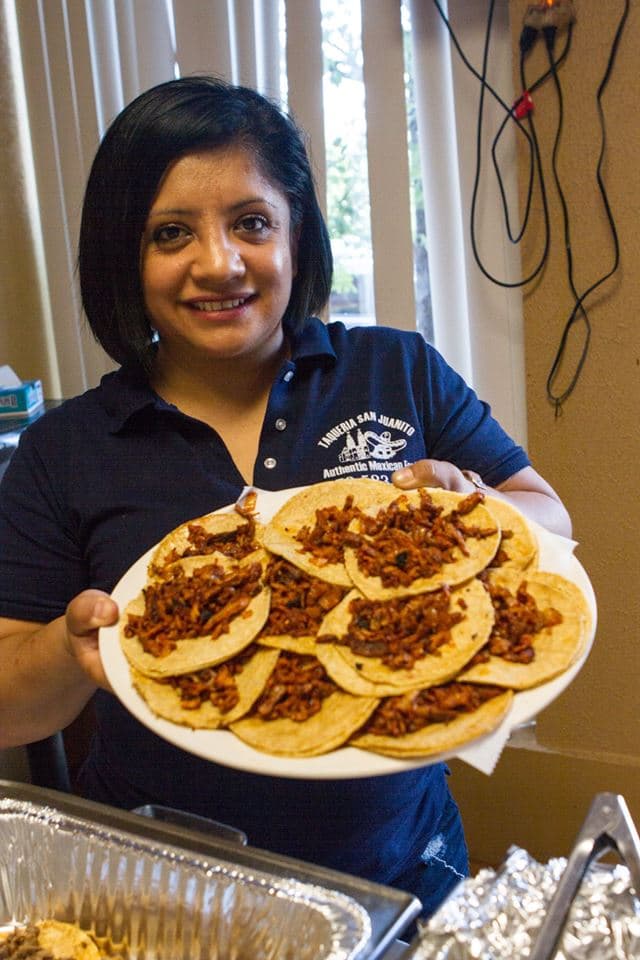 Taqueria San Juanito es uno de los restaurantes participantes de la ruta Kedzie.