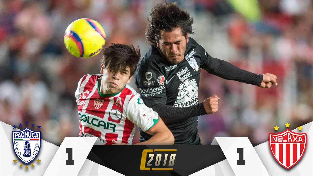 Necaxa y Pachuca se ayudan poco con empate en el Victoria
