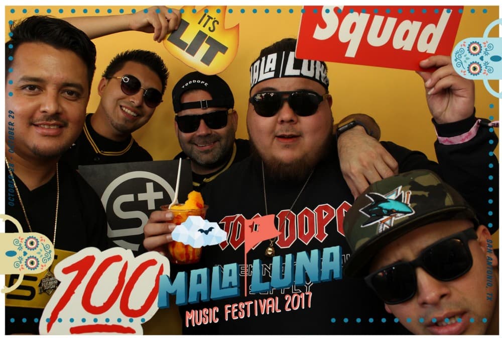 Hammburger takes it all in at the Mala Luna Music Festival on October 28-29, 2017.