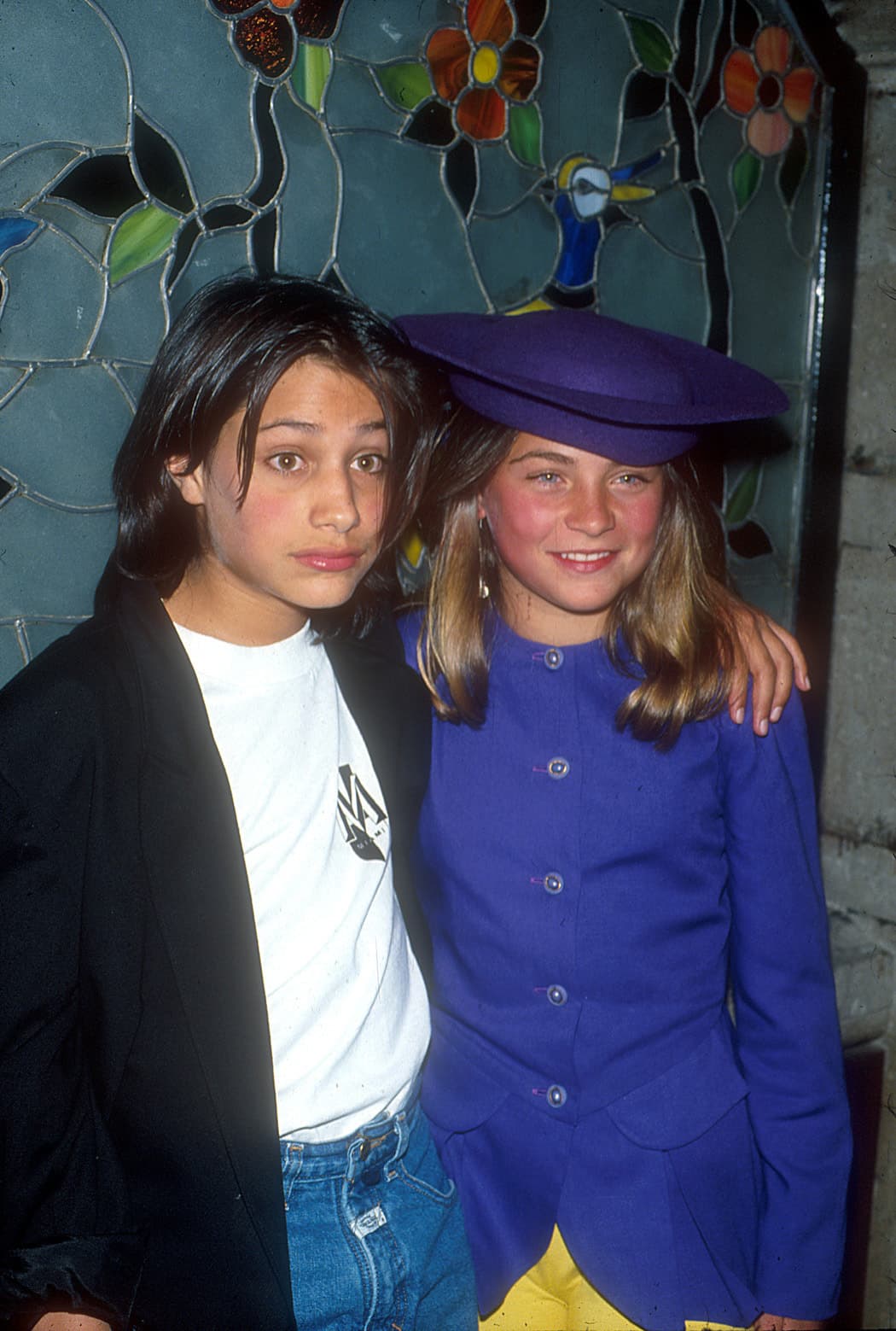 Fue en 'El abuelo y yo' donde Ludwika compartió créditos con Gael García, quien hizo su debut infantil en esa telenovela.