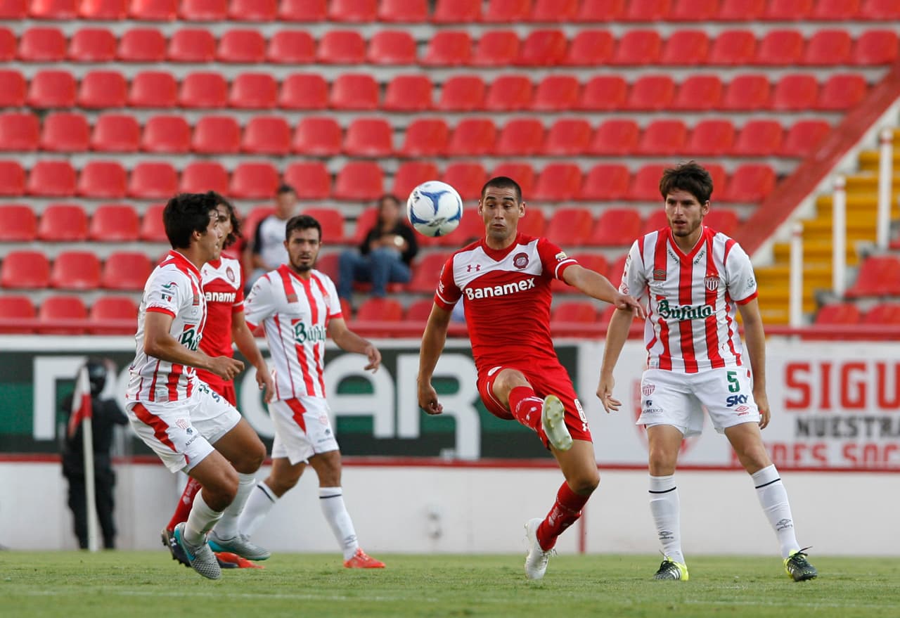 Necaxa empata con Toluca y los Diablos se van al frente del Grupo 5 de la Copa MX