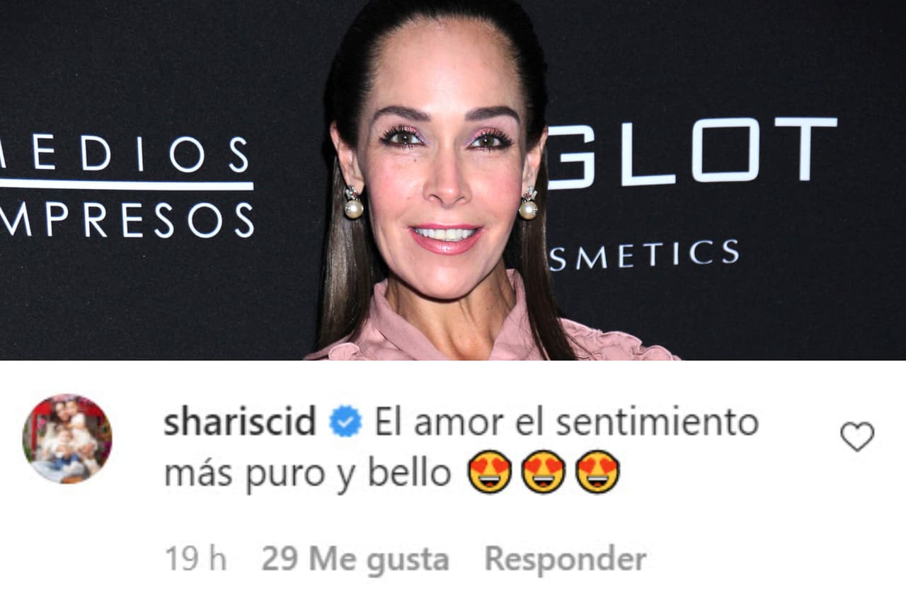 Sharis Cid destacó que "el amor" es el "sentimiento más puro y bello". 
<br>
