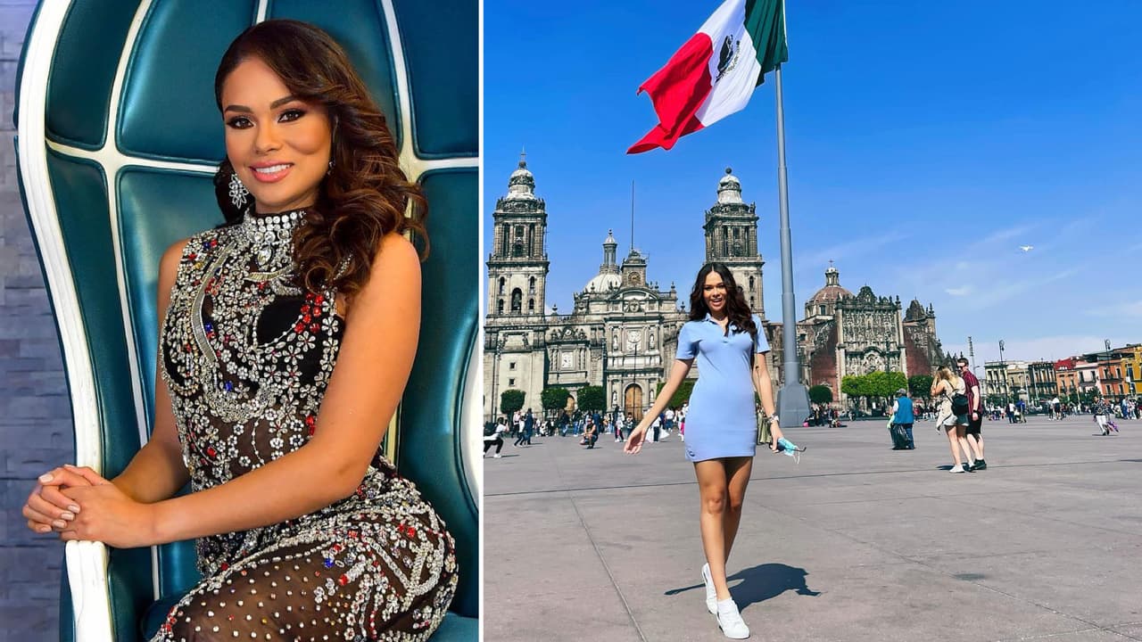 Sirey Morán se subió al metro de la Ciudad de México, así disfruta su estadía por la capital mexicana