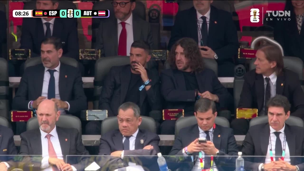 ¡Visitas de lujo! Puyol, David Villa y Fernando Hierro están en Los Ángeles