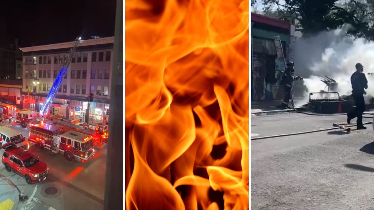 Incendios en Alameda, Oakland, San Francisco y San José dejan afectaciones y lesionados