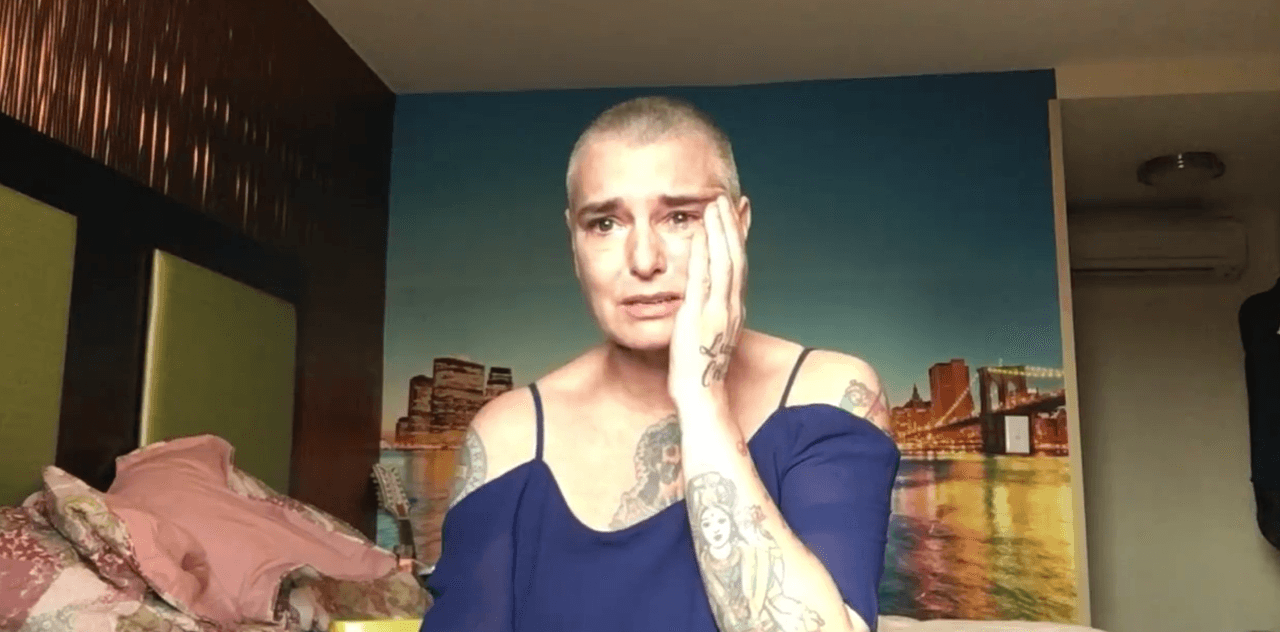 La cantante Sinead O’Connor confiesa en un inquietante video que tiene pensamientos suicidas 