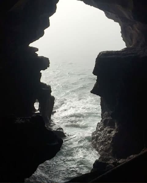 Conocieron la 'Gruta de Hércules', un impresionante lugar.