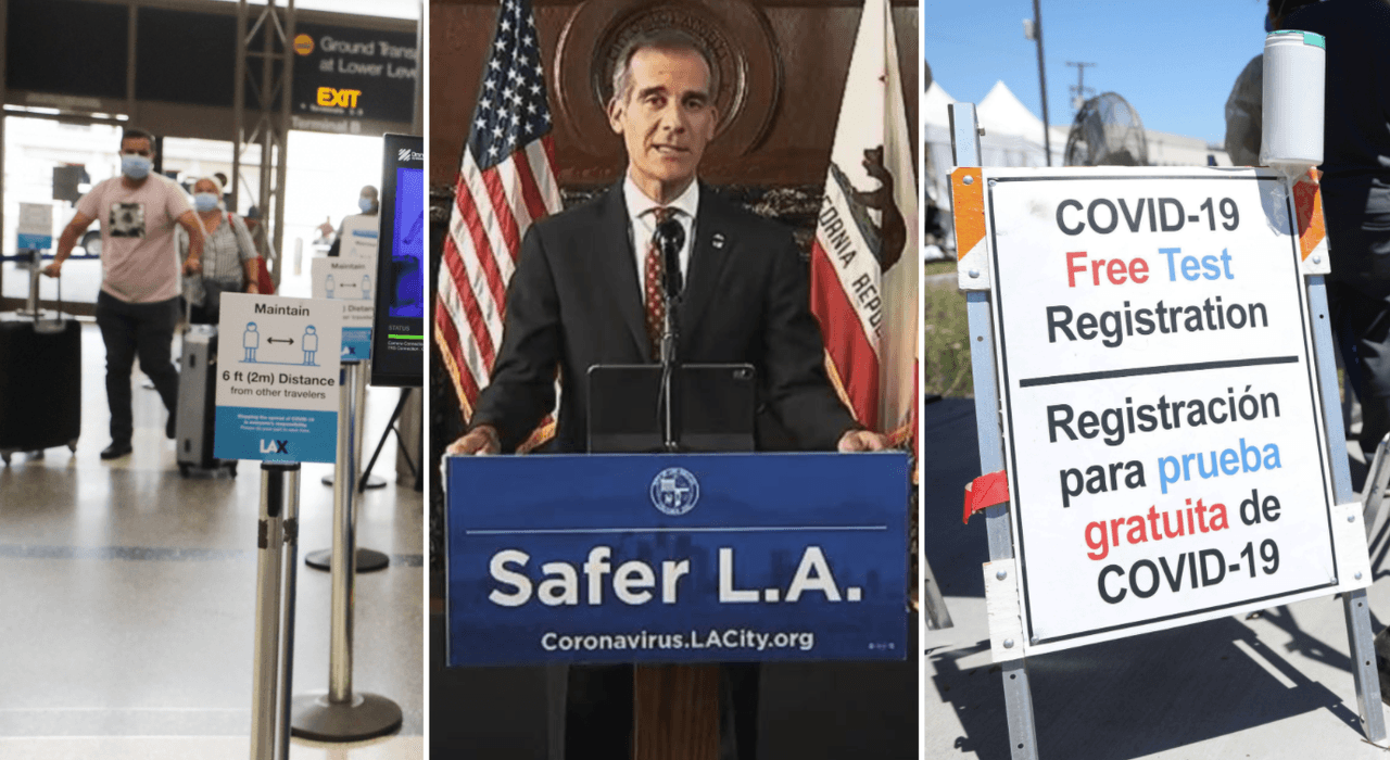 “Quédese en casa” alcalde Garcetti anuncia cambios en Los Ángeles debido al coronavirus 