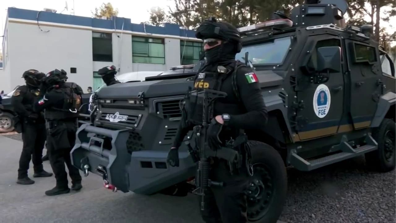 Dentro de la 'Black Mamba': N+ Univision acompaña operativo contra el narcotráfico en México en este vehículo táctico