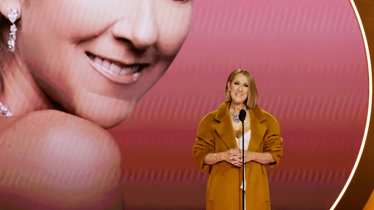 Céline Dion no estaba anunciada en el 'line-up' oficial de los GRAMMY 2024.