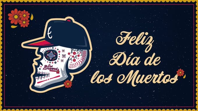 Equipos de diversos deportes, desearon feliz Día de Muertos, tradición mexicana que le ha dado la vuelta al mundo.