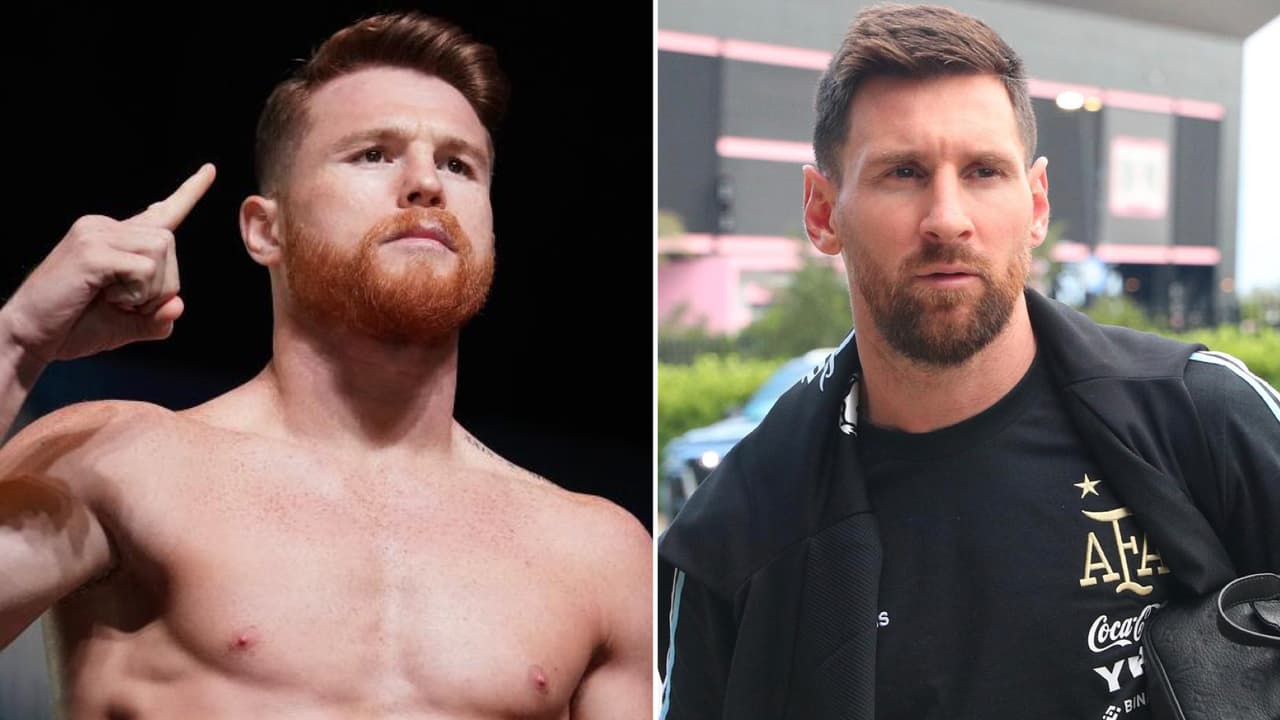 ‘Canelo' Álvarez ‘amenaza’ a Lionel Messi por supuestamente “limpiar” el suelo con la camiseta de México