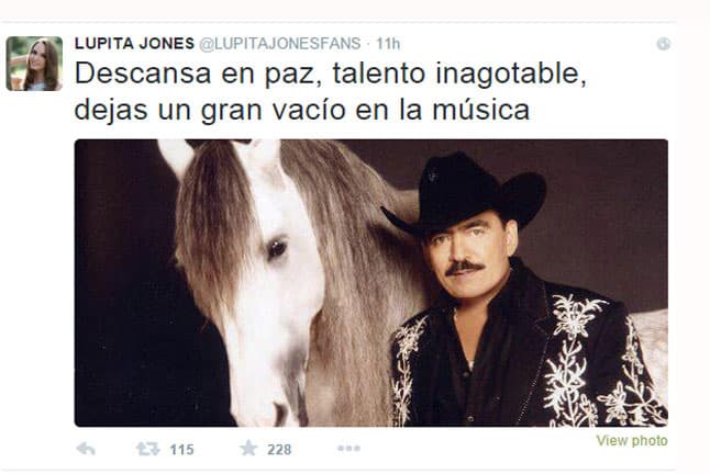 Con profunda tristeza, los famosos expresan su dolor en las redes sociales tras enterarse de la partida del 'Rey del Jaripeo'