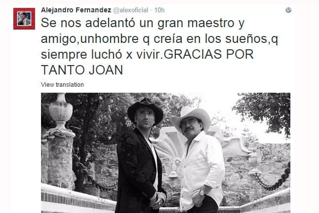 Con profunda tristeza, los famosos expresan su dolor en las redes sociales tras enterarse de la partida del 'Rey del Jaripeo'